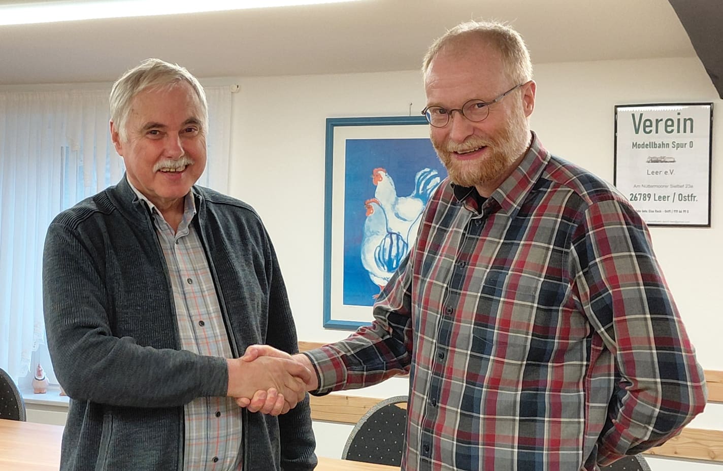 Arthur Hermes und Wilfried Fischer